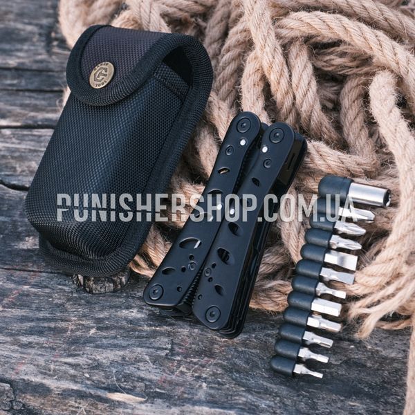 Ganzo G205 Multitool, Black, 22