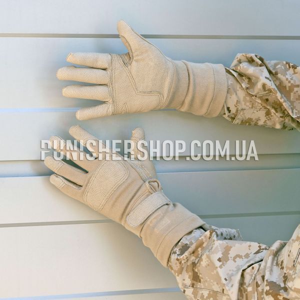 Ansell ActivArmr FROG Combat GEC Tactical Gloves with Kevlar, Tan, Small