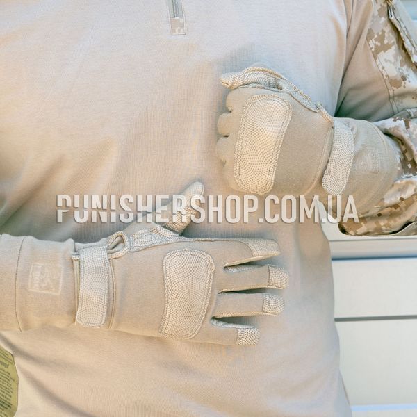 Ansell ActivArmr FROG Combat GEC Tactical Gloves with Kevlar, Tan, Small