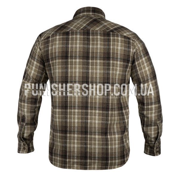 Balak Wear Flannel Shirt, Brown, Small
