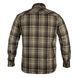Balak Wear Flannel Shirt, Brown, Small