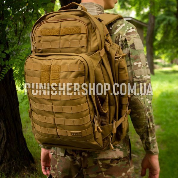 5.11 Tactical RUSH 72 Backpack, Coyote Brown, 48 l