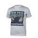 Shotgun Ukraine PEW PEW T-shirt, Gray, Small