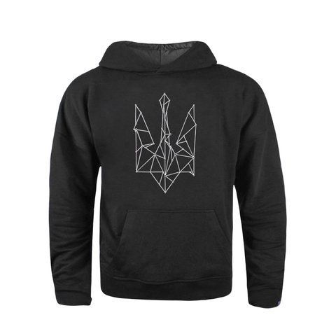 Dubhumans "Ukraine Line" Hoodie, Black, M/L