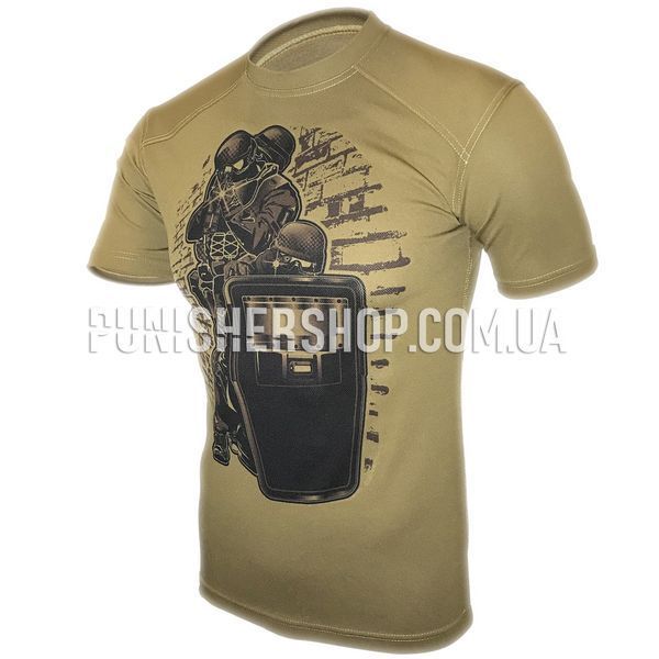 Kramatan Special Forces T-shirt, Coyote Brown, Medium