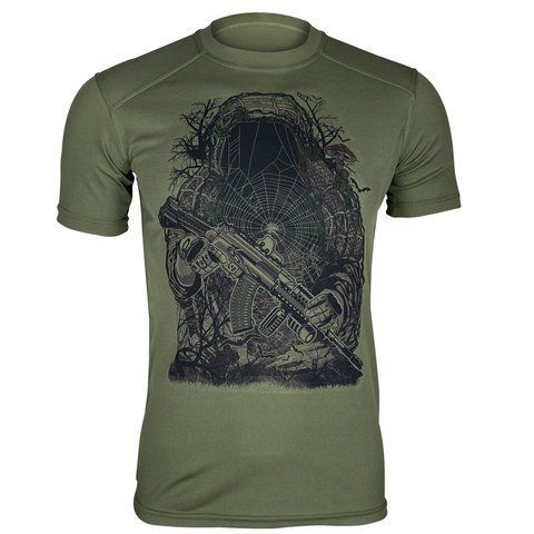 Kramatan Leshy T-shirt, Olive, Medium