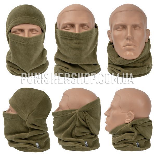 TTX Fleece-220 Balaclava, Olive