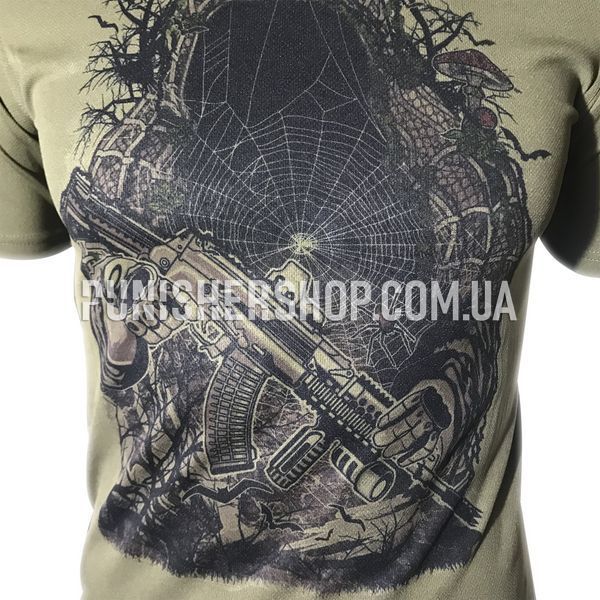 Kramatan Leshy T-shirt, Olive, Medium