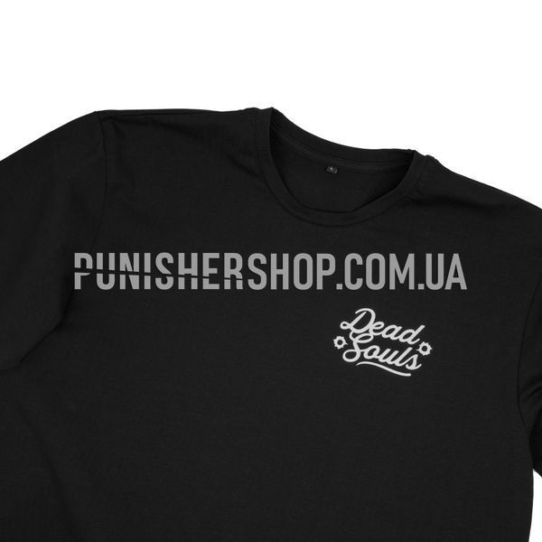 Dead Souls Group Skull T-shirt Black, Black, Small