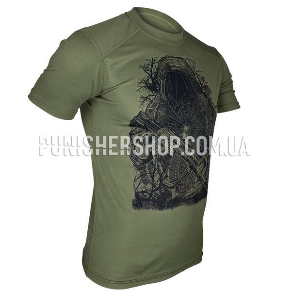 Kramatan Leshy T-shirt, Olive, Medium