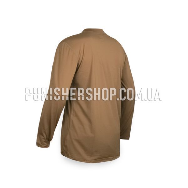 USMC Polartec Silkweight Underwear T-shirt, Coyote Brown, Medium Long