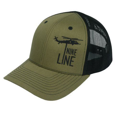 Nine Line Apparel Snapback Hat, Olive Drab