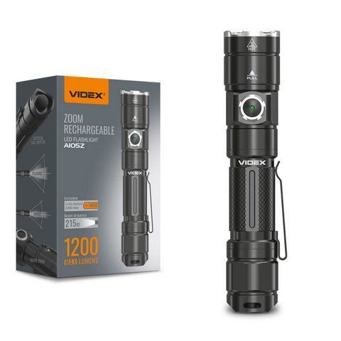 Портативний світлодіодний ліхтарик Videx A105Z 1200Lm 2000000058474 фото