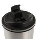 M-Tac thermo mug with valve 450ml, Silver, Insulated drinkware