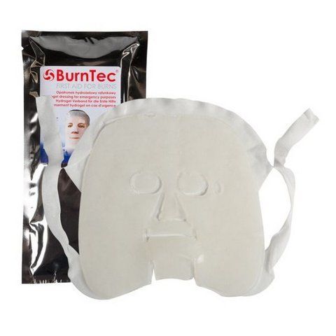 Протиопікова гідрогелева маска для обличчя NAR BurnTec Burn Mask 25x25 см 2000000166421 фото