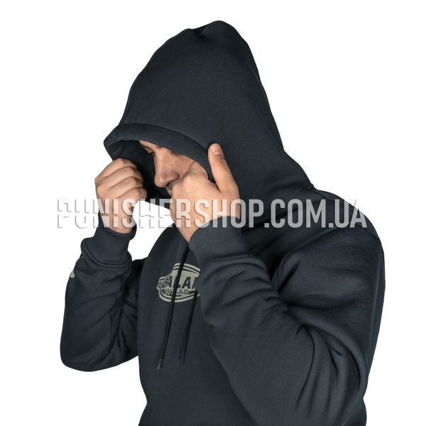 Balak Wear "In Mortar We Trust" Hoodie, Dark Grey, Small
