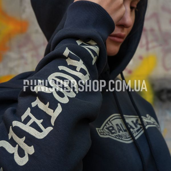 Balak Wear "In Mortar We Trust" Hoodie, Dark Grey, Small