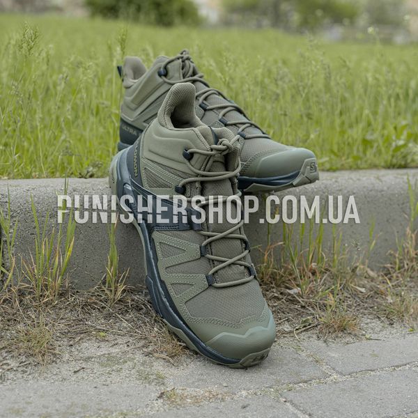 Salomon X Ultra Forces MID Tactical Boots, Olive/Black, 9.5 R (US)