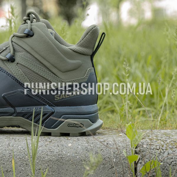 Salomon X Ultra Forces MID Tactical Boots, Olive/Black, 9.5 R (US)
