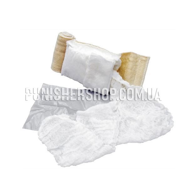 TacMed Solutions 4&rdquo; Olaes Modular Bandage Flat Packed, White