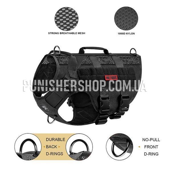Шлея-жилет OneTigris Aire Mesh Dog Harness для собак 2000000160924 фото