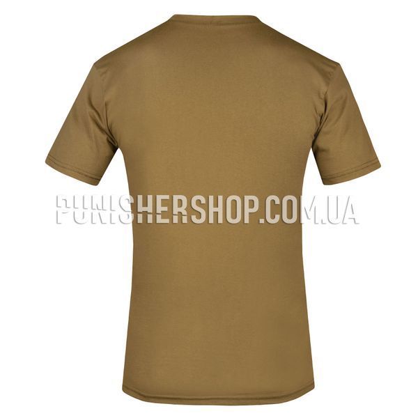 TTX VN T-shirt with the Coat of Arms of Ukraine, Coyote Brown, Small