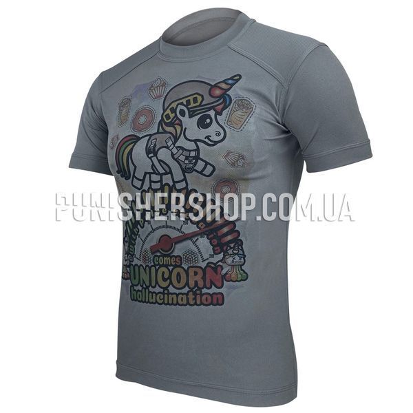 Kramatan Unicorn T-shirt, Gray, Small