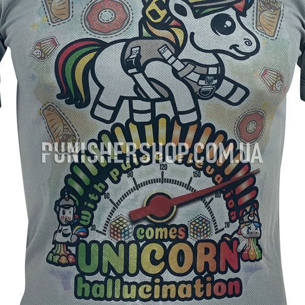Kramatan Unicorn T-shirt, Gray, Small
