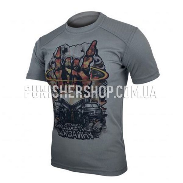 Kramatan BM-21 T-shirt, Gray, Medium