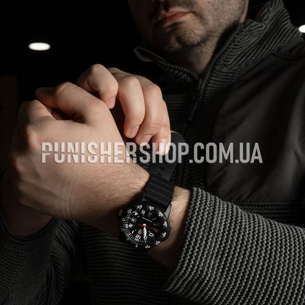 Luminox Leatherback SEA Turtle Giant XS.0321 Watch, Black, Sports watches, Date
