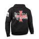 Nine Line Apparel Mark Oz Let em Come Hoodie, Black, Small