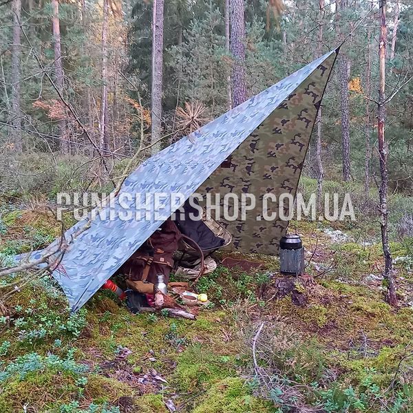 Helikon-Tex Supertarp Ripstop Polyester, Woodland, Tent