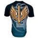 Kramatan Marines Aquamarine T-shirt, Teal Blue, Medium