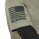 Nine Line Apparel DTOM Don't Tread On Me T-Shirt, Coyote Tan, Small