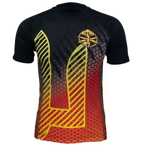 Kramatan Gods of War T-shirt, Orange, Medium