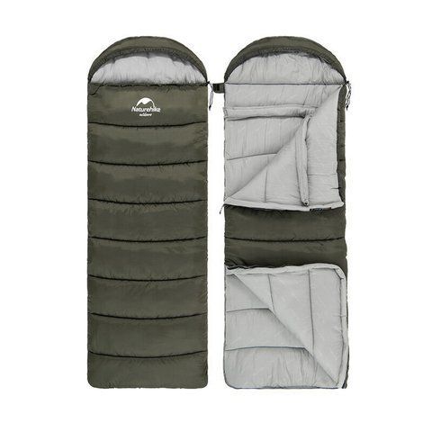 Спальник с капюшоном Naturehike U350 NH20MSD07, (1&deg;C), левый 2000000095530 фото
