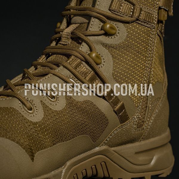 Original Swat Alpha Fury 8'' SZ Tactical Boots, Coyote Brown, 7.5 R (US)
